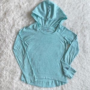 Lightweight Zella Girl hooded long sleeve T